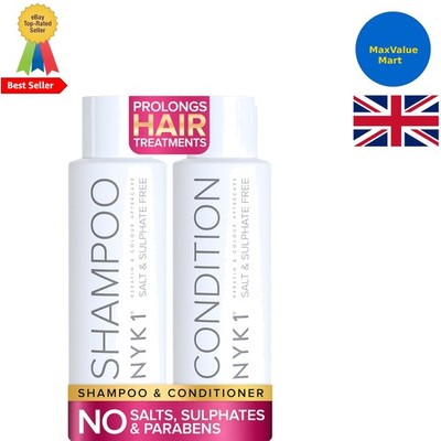 Kokos Duft Shampoo & Conditioner Set - 500ml für Extensions und Farbpflege