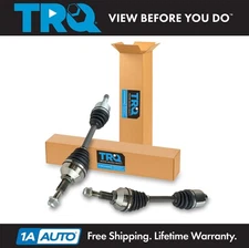 TRQ New Front CV Axle Shaft Assembly Set 2pc for 200 Avenger Journey 2.4L 4sp