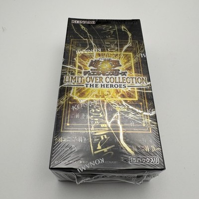 LIMIT OVER COLLECTION 2ボックス Yu-Gi-Oh OCG LIMIT OVER COLLECTION THE HEROES Box x2 w/ Bonus 1
