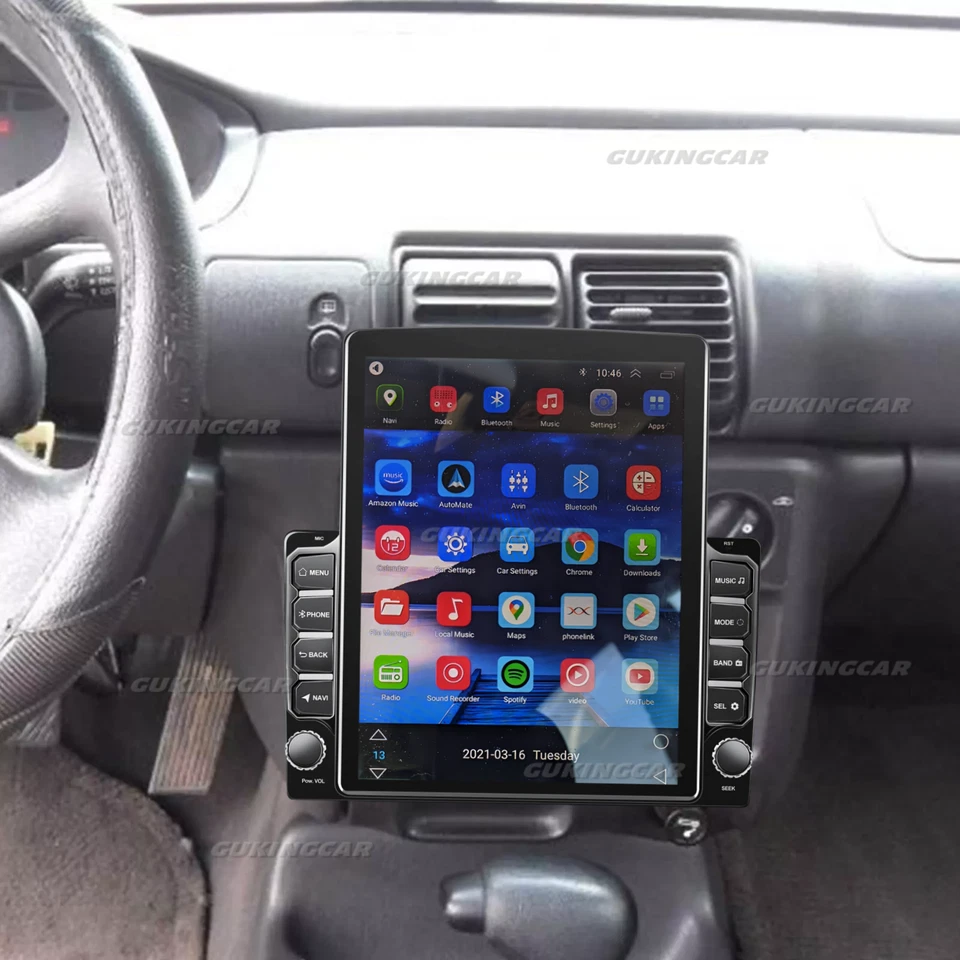 CarPlay Android13 Para 1995-1999 Dodge Neon Coche Radio Estéreo 9.7" GPS BT RDS  Foto 2 de 4