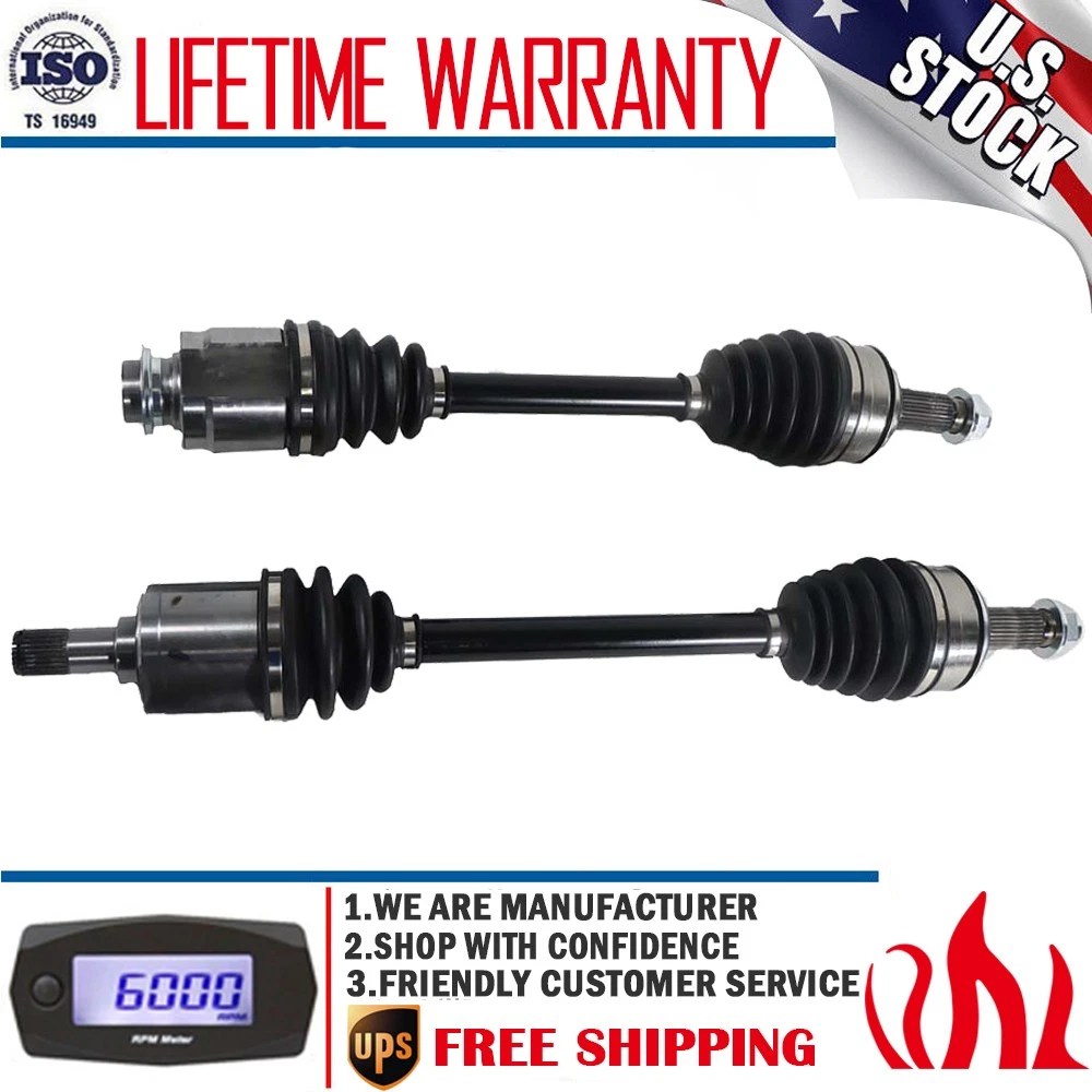 いそ様No.3 Pair Front CV Axle Shaft For Honda Accord 2008-2014 Acura TSX 2009