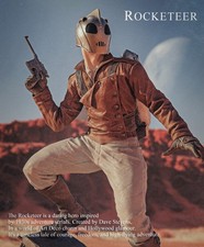 The Rocketeer - Unpainted Model Kit - 3D Printed Resin Figure - 1-10 Scale