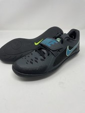 NEW NIKE Zoom Rival SD 2 Track  Field Throwing Shoes Mens 9.5 Black Green