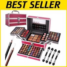 Professional Case Makeup Kit - 132 Color Eyeshadow Palette
