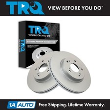 TRQ Front Brake Rotors Set For 2016-2022 Honda HR-V