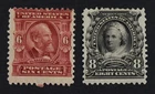CKStamps: US Stamps Collection Scott#305 306 6c 8c Mint HR OG