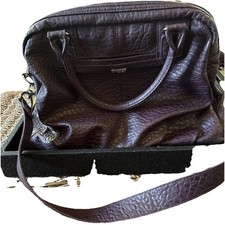 jewell by thirty one Purple Embossed Satchel Purse