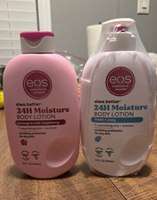 eos Shea Better Body Lotion 2-Pack 16 fl oz Pomegranate Raspberry Vegan Dry Skin