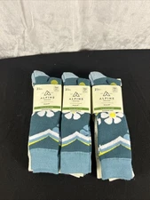 Alpine Design Youth Snow Sport Socks – 2 Pack New 6 Pairs Size Small (10c-4Y)