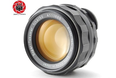 [Fast neuwertig] Pentax Super Takumar 50 mm f1.4 Objektiv M42 aus JAPAN