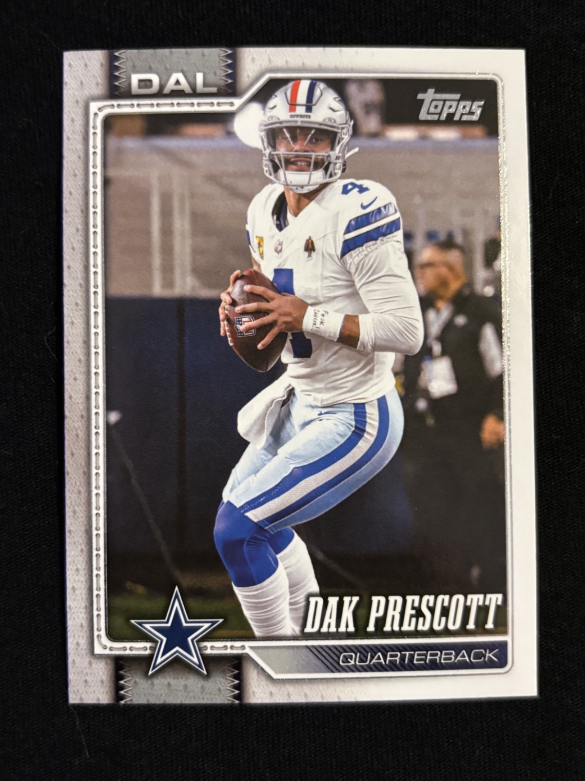 2026 Topps Flagship - Dak Prescott #53 **** Cancer Wristband