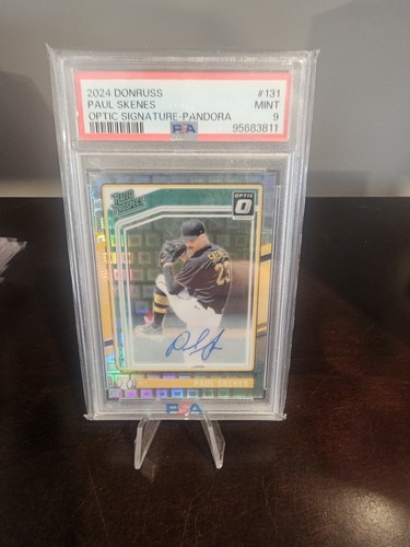 Paul Skenes [Gold Optic Signature] #131 2024 Donruss card