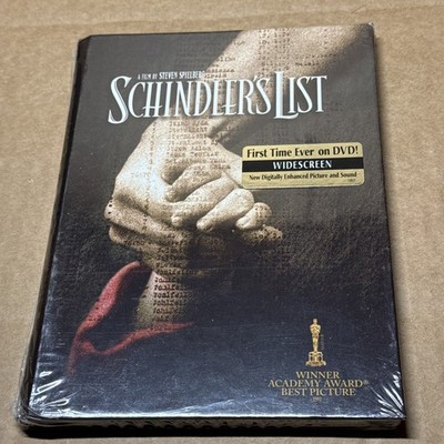 Schindler's List (DVD, 2004, Widescreen) Digipak Case Edition - Brand New Sealed