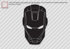 Ironman Sticker Die Cut Decal Self Adhesive Vinyl Iron Man