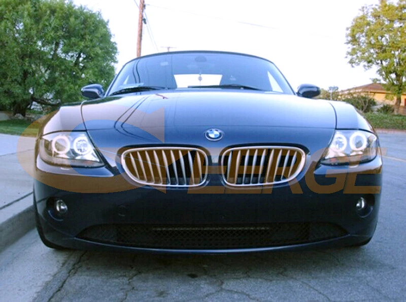 For BMW Z4 E85 E86 2003 - 2007 2008 Ultra bright COB Led Angel Eyes Halo Rings - Image 3 of 4
