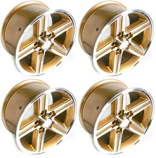 1985-1987 Camaro Z28 Iroc-z 17x9 Gold Wheels Rims Set Of 4 Ht179iroczgold-85