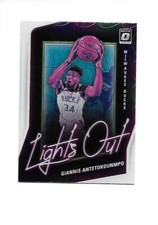2020-21 DONRUSS OPTIC Lights Out #11 GIANNIS ANTETOKOUNMPO  (Bucks)