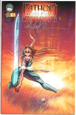 FATHOM DAWN OF WAR BEGINNINGS #1 WWC VARIANT SIGNED MICHAEL TURNER JAY COA ASPEN