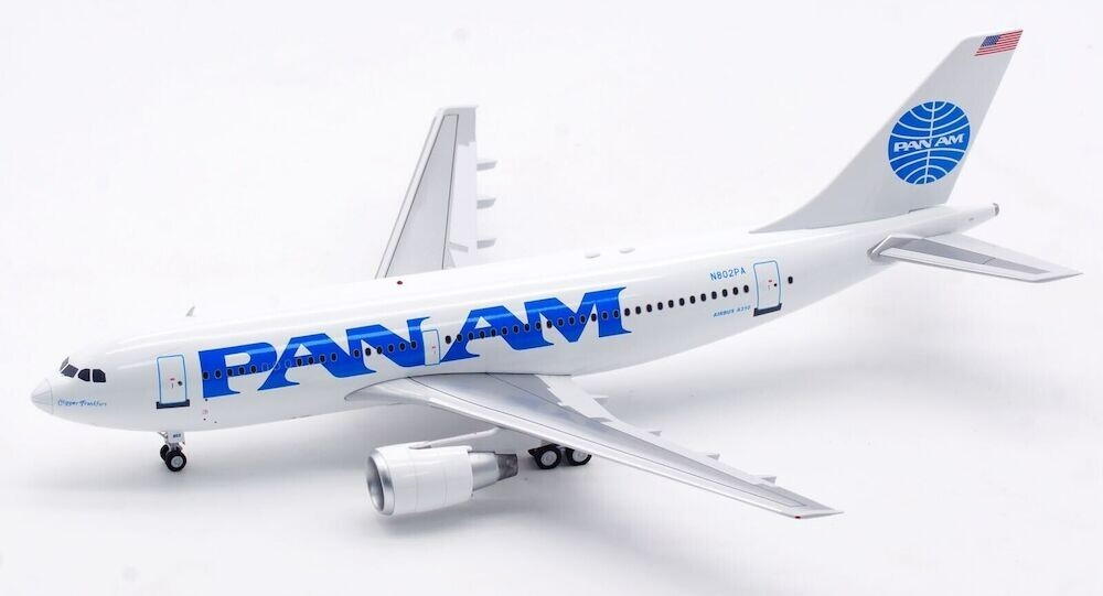 PAN AM / パンアメリカン航空　パンナム｜エアバス　A310｜1/200 1:200 IF200 Pan Am Airbus A310-300 N802PA w/ Stand | eBay