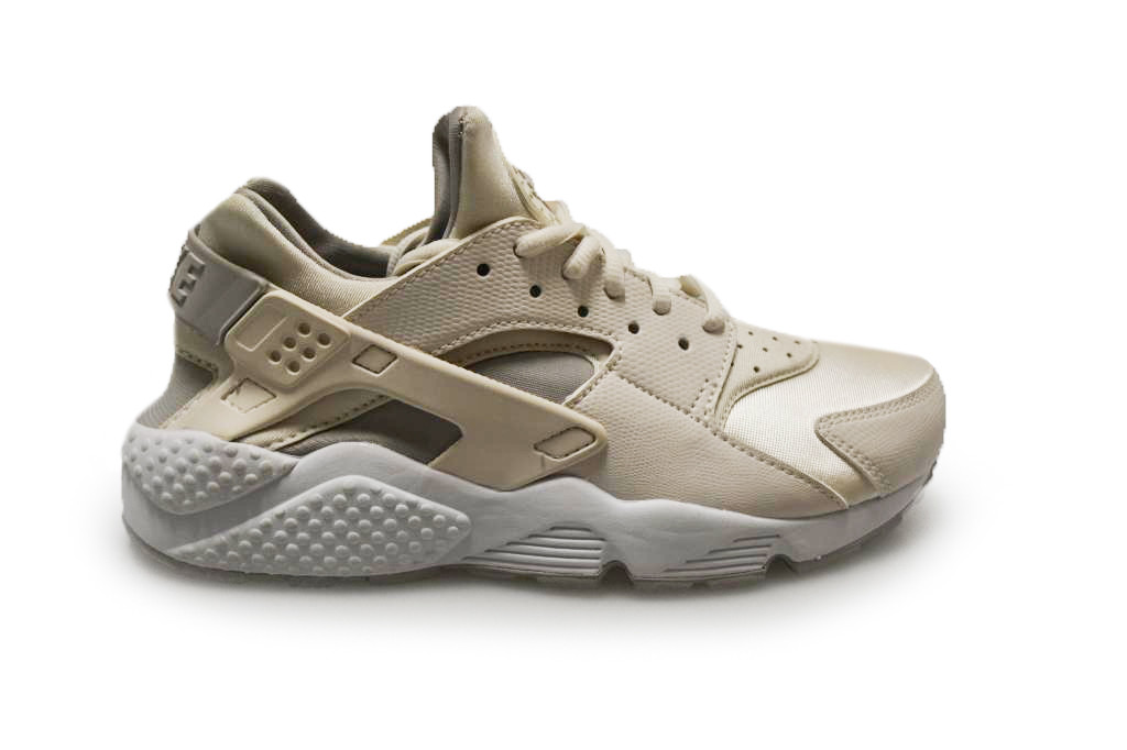 Damenschuhe Nike Air Huarache Run - 634835018 - Cream WEISS Trainers Damenschuhe Nike Air Huarache Run - 634835018 - Cream WEISS Trainers