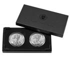American Eagle 2021 Silver Reverse Proof Two-Coin Set 21XJ Silver - IN HAND