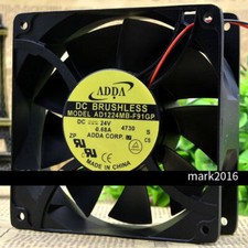 AD1224MB-F91GP DC 24V 0.68A 12038 12CM 120 120 38mm 2 Wires Cooling Fan