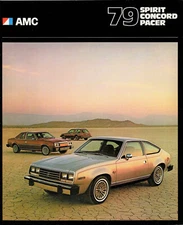 1979 AMC Spirit Concord Pacer Vintage Dealer Sales Brochure