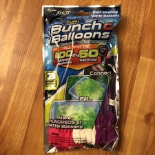 Bunch O Balloons Self Sealing Water Balloons 100 in 60 Seconds Pink White Purple