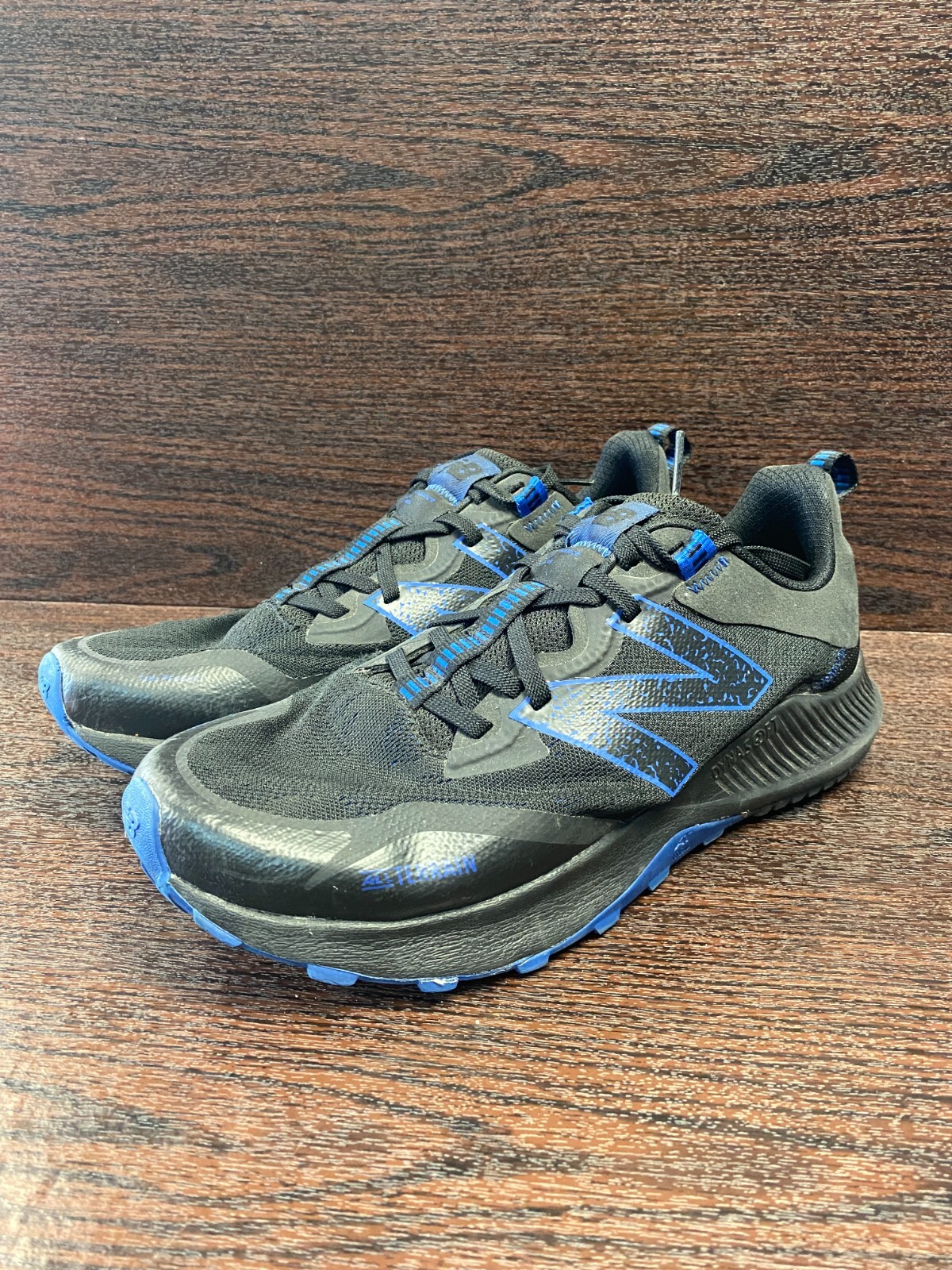 New Balance MTNTRC4 Men's Black Lace Up Athletic Sneaker Running Shoes Size  11.5 | eBay