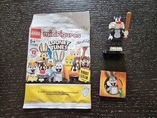 LEGO Gatto Silvestro Looney Tunes Minifigures 71030 Sylvester Cat - collt06