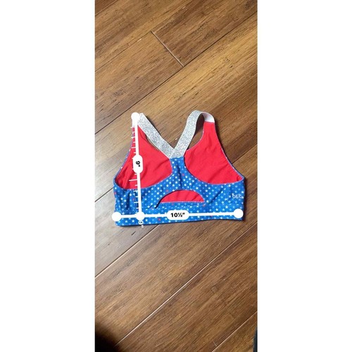 Girls Sports Bra Patriotic Sports Bra Athletic wear - Picture 2 of 8