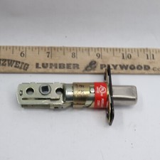 Square Corner Adjustable UL Deadbolt Latch Antique Nickel