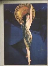 VTG  Pin-up Risque: Print  ' Meditation 1904   ' B1