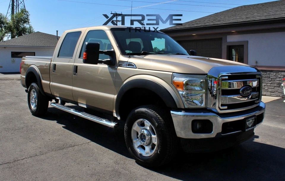 Juego de llamaradas de guardabarros estilo OE texturizadas para Ford F250 F350 Super Duty 11-16 Foto 3 de 4