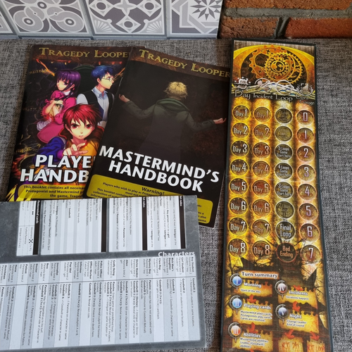 Juego de Mesa Tragedy Looper - Juegos Z-Man - 100% Completo - Imagen 2 de 4