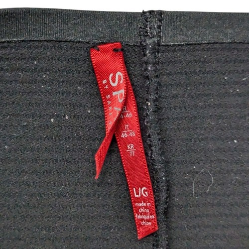 Spanx High Rise Ponte Leggings Women's Size L Large Black Stretch Tight Comfort - Picture 6 of 6