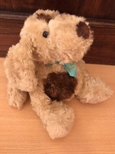 Harrods Puppy Dog Harrod’s Ribbon Bow 8” Soft Plush  Toy