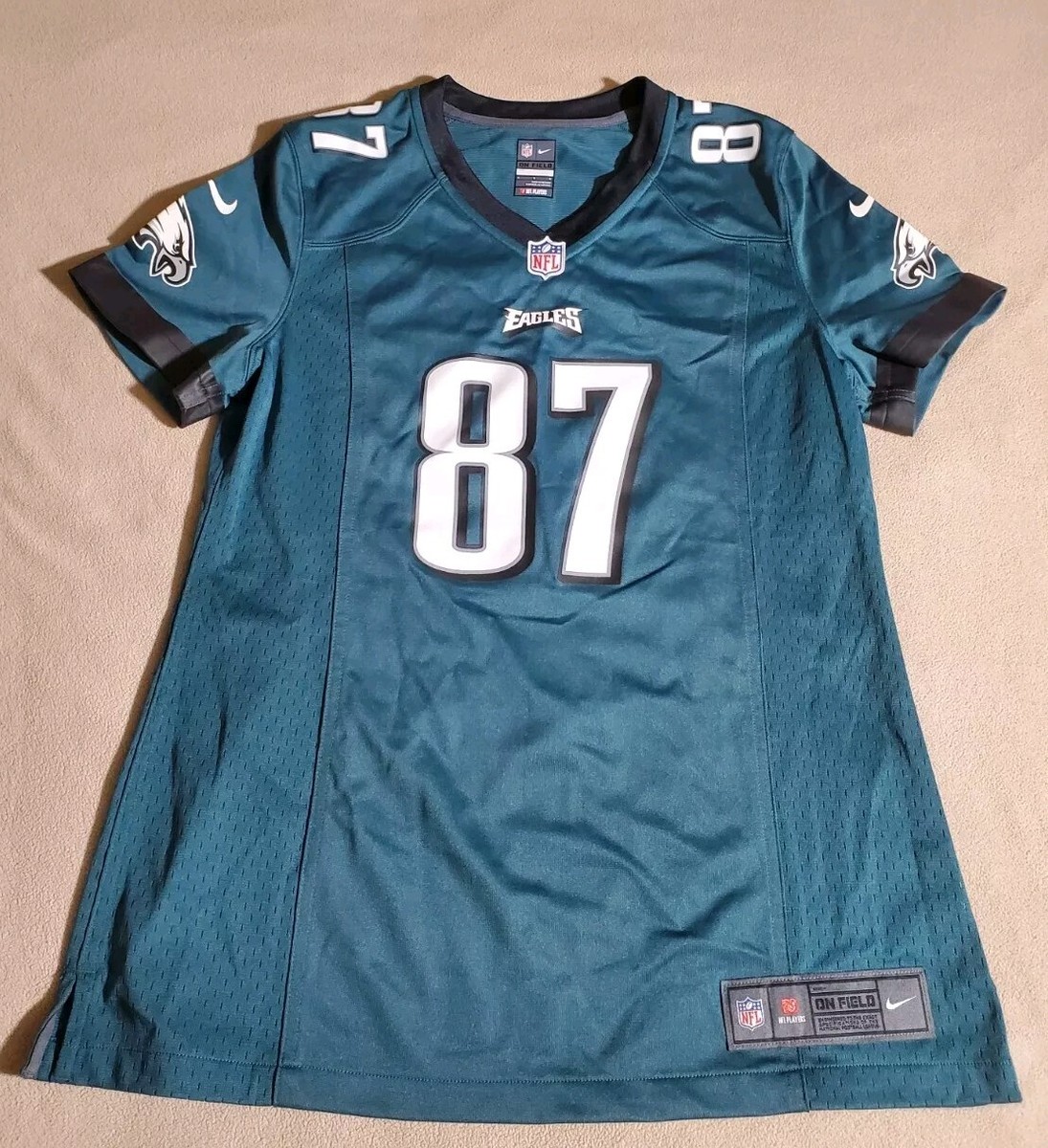 Sz L, Nike On Field Philadelphia Eagles #87 Celek Jersey