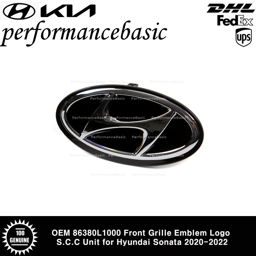 OEM 86380L1000 Front Grille Emblem Logo S.C.C Unit for