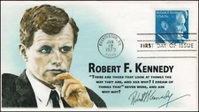 AO-1770, 1979, Robert F Kennedy, Add-on Cachet, FDC, SC 1770