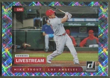 2021 Donruss - Livestream Diamond - #LS1 - Mike Trout - Los Angeles Angels