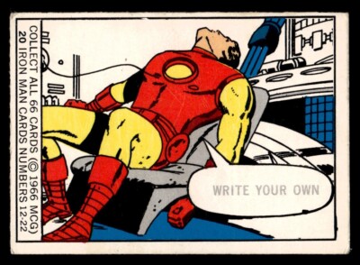 1966 Marvel Super Heroes #20 Write your own caption VG *e1