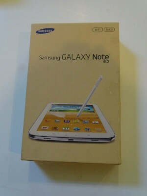 SAMSUNG GALAXY NOTE 8.0 16GB Original Empty Retail Box Only with Tray NO PHONE
