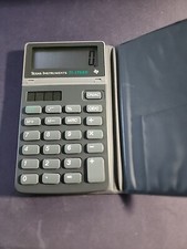 Vintage Texas Instruments TI-1768 Mini Compact Pocket Solar Calculator