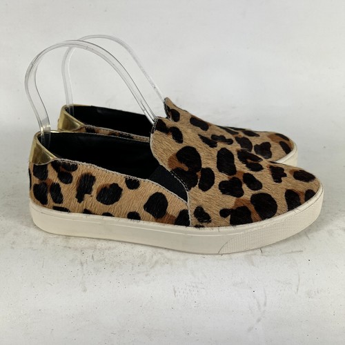 Cole Haan Grandpro Spct2.0slo Shoes Women 6 Jaguar Haircalf-Gold Comfort Slip-On - Picture 2 of 12