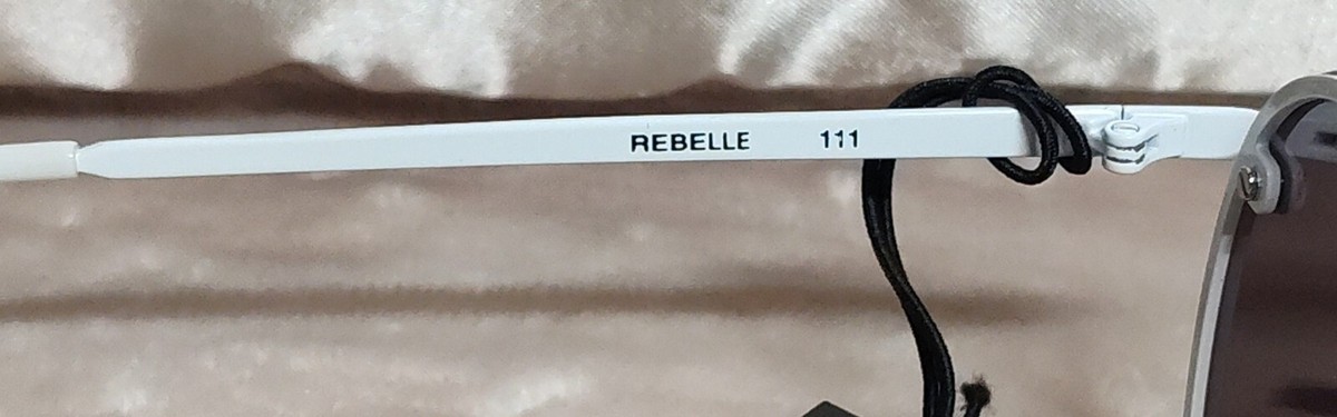 Quay Rebelle Aviator Sunglasses WHITE ROSE GOLD Concorde Aviator Sunglasses - 23k White Gold & Sunset Rose  main image 2