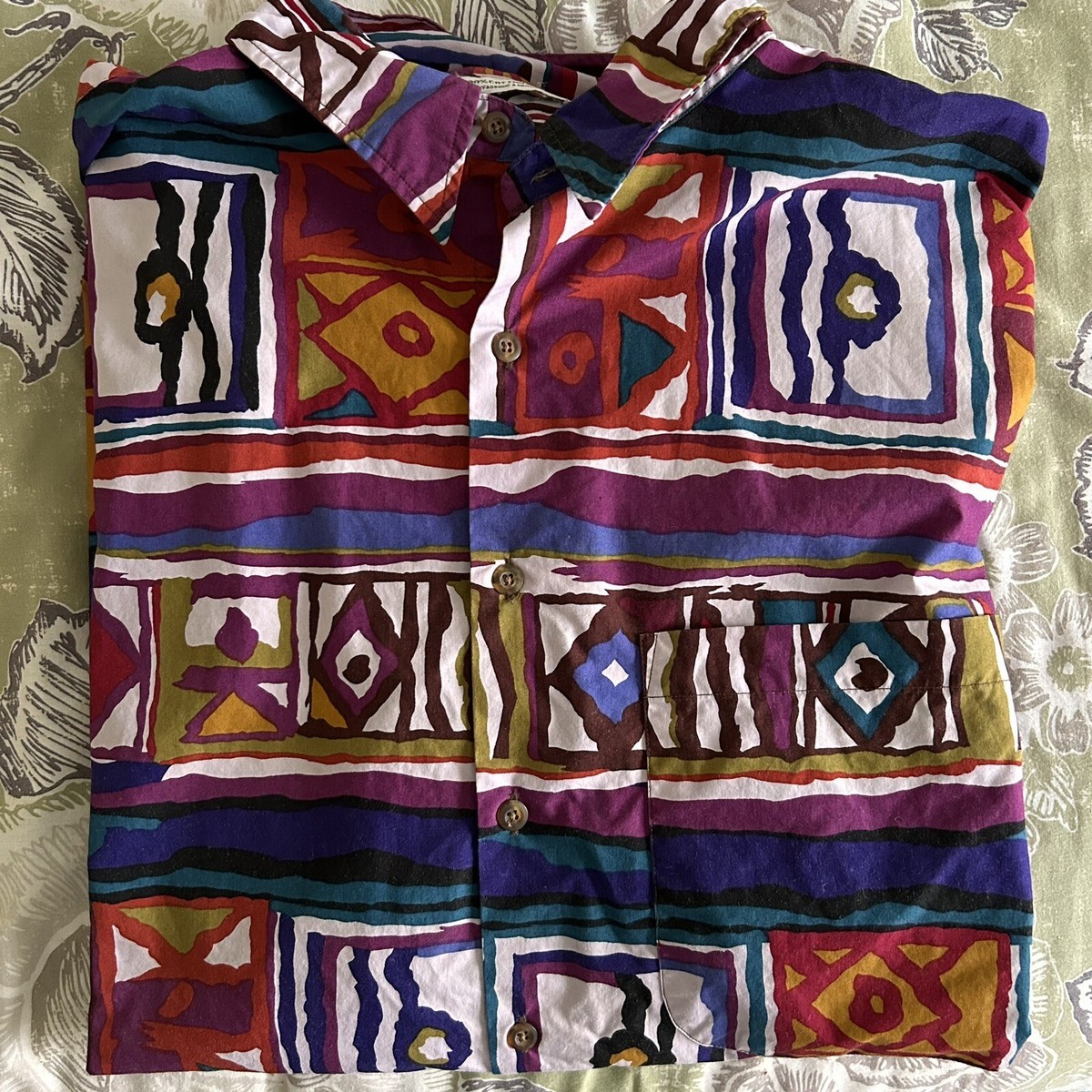 トップス vintage yarell no collar design shirt vintage yarell no collar design shirt - メルカリ