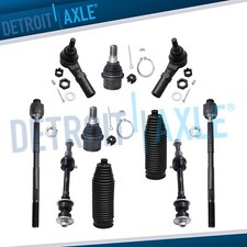 10pc Rwd Front Ball Joints Tie Rods Sway Bars Kit For Dodge Ram 1500 2500 3500