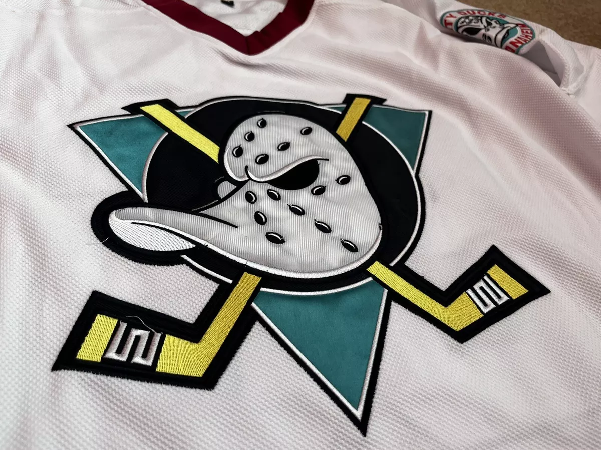 Check out the new Anaheim Ducks' Mighty Duck-themed jersey