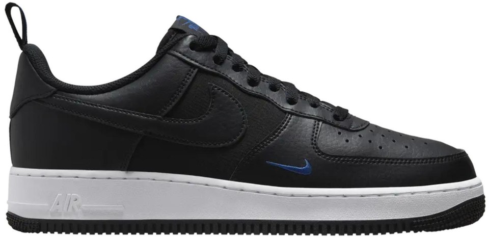 Nike Air Force 1 '07 Black Court Blue for Sale